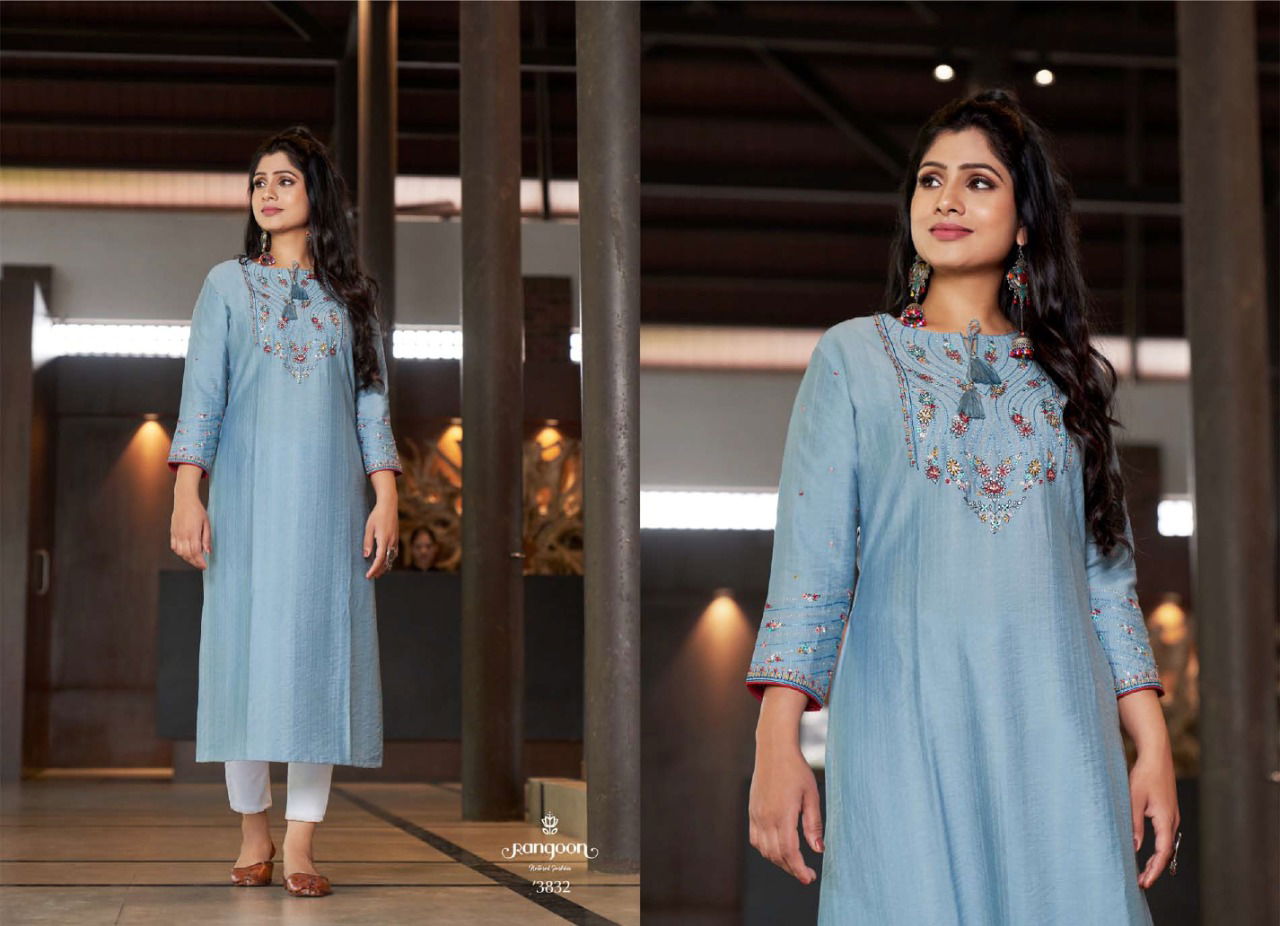 Rangoon Jeevika 2 Ethnic Wear Fancy Designer Latest Kurti Collection